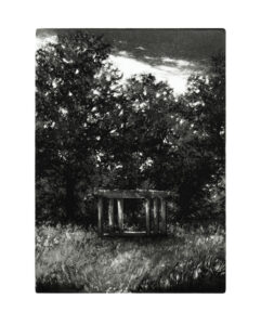 Akropolis II
Aquatinta, Weichgrund auf Bütten
34 x 28 cm
2025